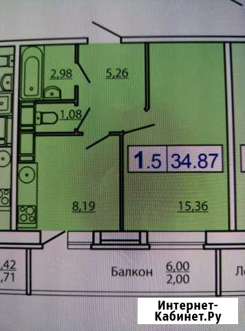 1-комнатная квартира, 34 м², 7/22 эт. на продажу в Санкт-Петербурге Санкт-Петербург - изображение 1
