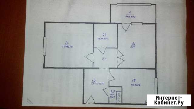 2-комнатная квартира, 80 м², 8/10 эт. на продажу в Астрахани Астрахань - изображение 1