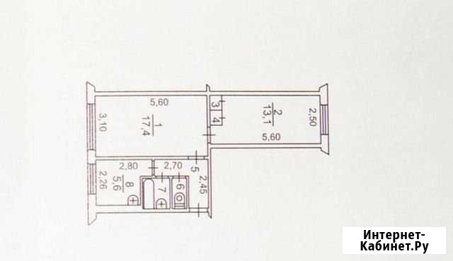 2-комнатная квартира, 43 м², 3/5 эт. на продажу в Златоусте Златоуст - изображение 1