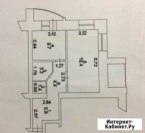 1-комнатная квартира, 43 м², 4/10 эт. на продажу в Кемерово Кемерово - изображение 1