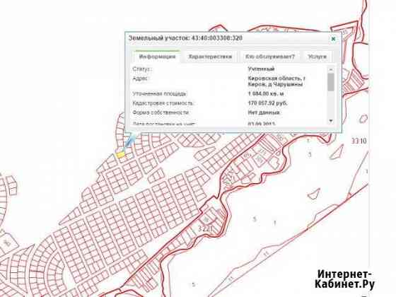 Участок ИЖС 10 сот. на продажу в Кирове Киров