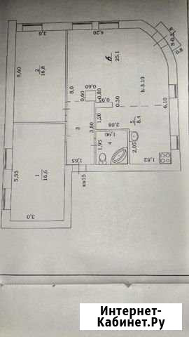 3-комнатная квартира, 77 м², 2/3 эт. на продажу в Клинцах Клинцы - изображение 1