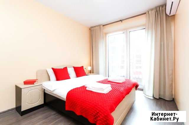 2-комнатная квартира, 60 м², 3/17 эт. в аренду посуточно в Новосибирске Новосибирск - изображение 1