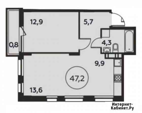 2-комнатная квартира, 47.2 м², 10/16 эт. на продажу в Коммунарке Коммунарка