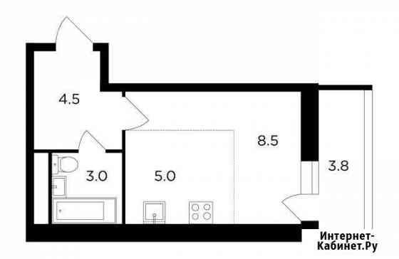Квартира-студия, 22.9 м², 2/17 эт. на продажу в Химках Химки