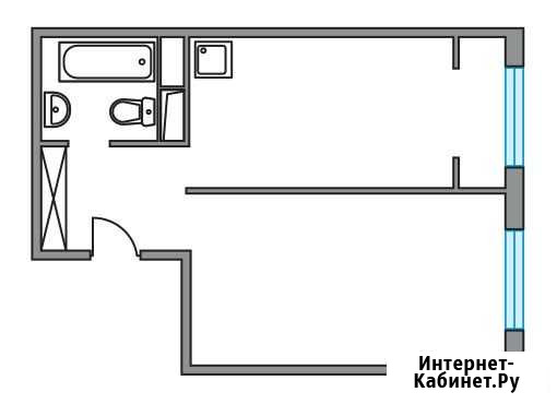 1-комнатная квартира, 37.4 м², 3/8 эт. на продажу в Красногорске Московской области Красногорск - изображение 1