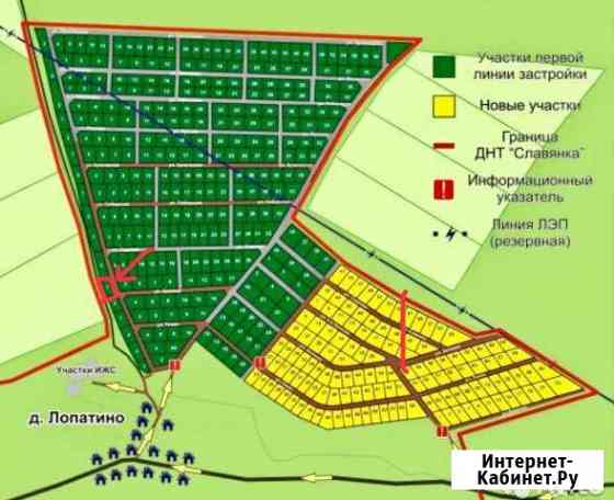 Участок СНТ, ДНП 9 сот. на продажу в Зыково Зыково