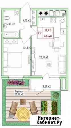 2-комнатная квартира, 46.4 м², 1/18 эт. на продажу в Туле Тула