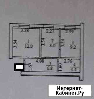 2-комнатная квартира, 40.4 м², 1/1 эт. на продажу в Воронеже Воронеж