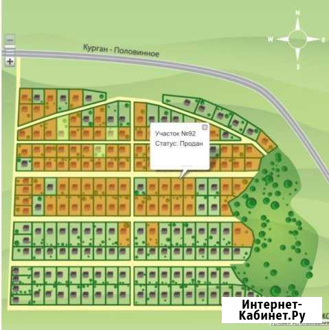 Участок СНТ, ДНП 10 сот. на продажу в Кургане Курган - изображение 1