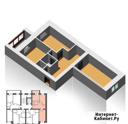 2-комнатная квартира, 60 м², 4/14 эт. на продажу в Благовещенске Амурской области Благовещенск - изображение 1