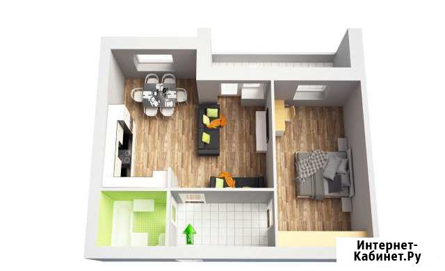 2-комнатная квартира, 56.6 м², 1/4 эт. на продажу в Южноуральске Южноуральск - изображение 1
