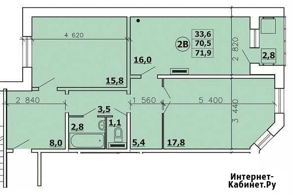 2-комнатная квартира, 70 м², 5/7 эт. на продажу в Нижневартовске Нижневартовск - изображение 1