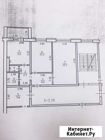 2-комнатная квартира, 56 м², 2/5 эт. на продажу в Благовещенске Амурской области Благовещенск - изображение 1