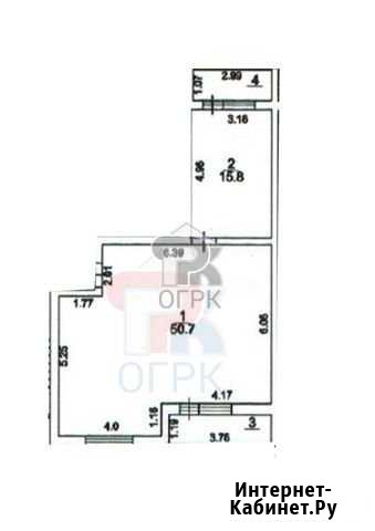 2-комнатная квартира, 66.8 м², 3/3 эт. на продажу в Кашире Кашира - изображение 1