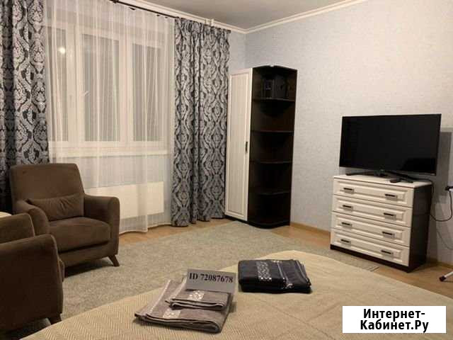 1-комнатная квартира, 40 м², 16/17 эт. в аренду посуточно в Солнечногорске Солнечногорск - изображение 1