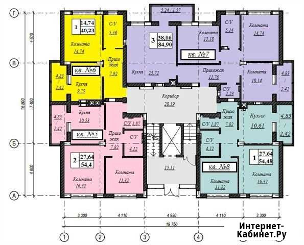 1-комнатная квартира, 40.2 м², 2/5 эт. на продажу в Светлогорске Светлогорск - изображение 1