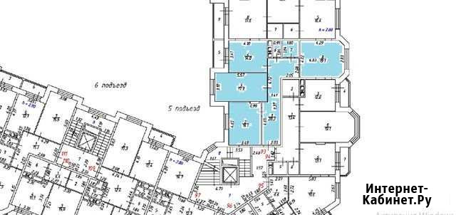3-комнатная квартира, 93.5 м², 3/7 эт. на продажу в Пироговском Пироговский - изображение 1