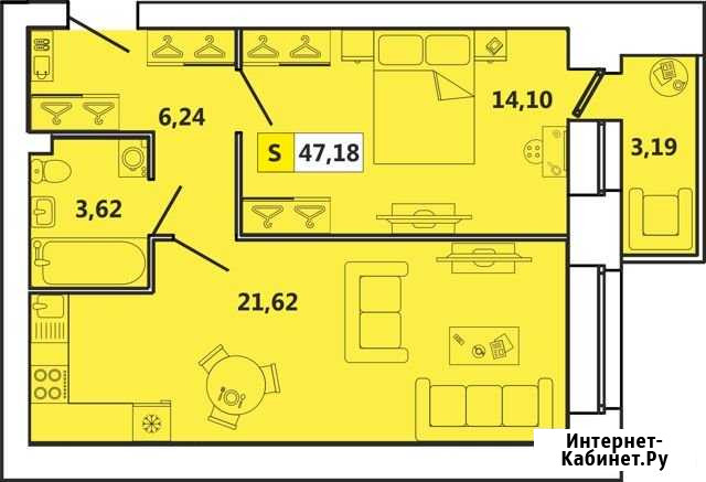 2-комнатная квартира, 47 м², 2/5 эт. на продажу в Северодвинске Северодвинск - изображение 1