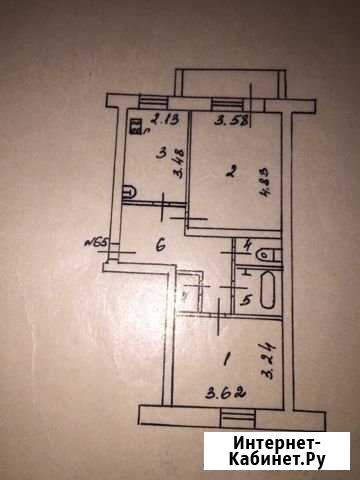 2-комнатная квартира, 50.7 м², 3/5 эт. на продажу в Гороховце Гороховец - изображение 1