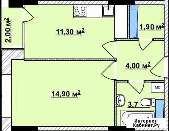 1-комнатная квартира, 37.8 м², 15/15 эт. на продажу в Коммунарке Коммунарка