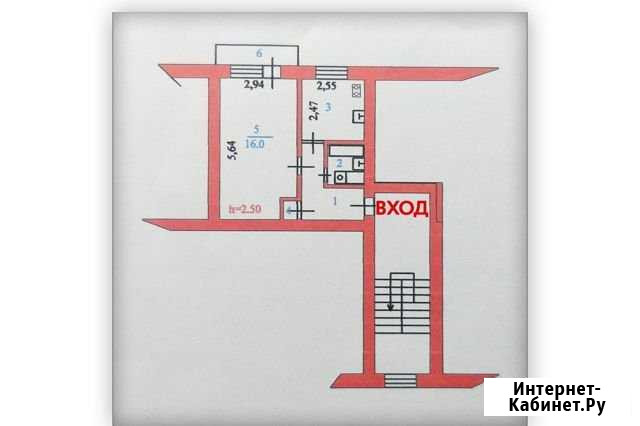 1-комнатная квартира, 29.9 м², 2/5 эт. на продажу в Пензе Пенза - изображение 1
