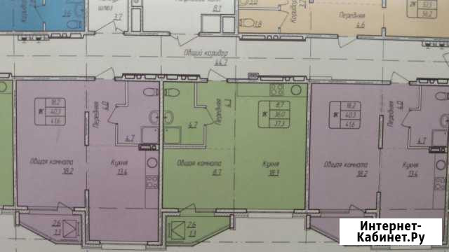 1-комнатная квартира, 42 м², 9/17 эт. на продажу в Барнауле Барнаул - изображение 1