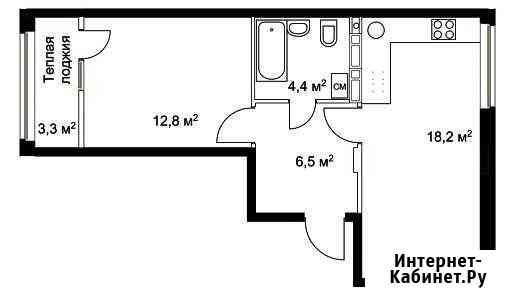 1-комнатная квартира, 45.2 м², 8/10 эт. на продажу в Нижнем Новгороде Нижний Новгород