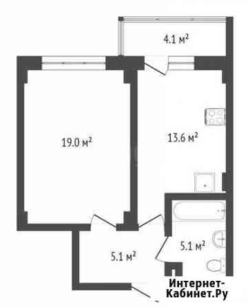 1-комнатная квартира, 41.4 м², 1/18 эт. на продажу в Сургуте Ханты-Мансийского АО Сургут