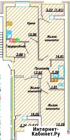 3-комнатная квартира, 84 м², 4/6 эт. на продажу в Оренбурге Оренбург - изображение 1