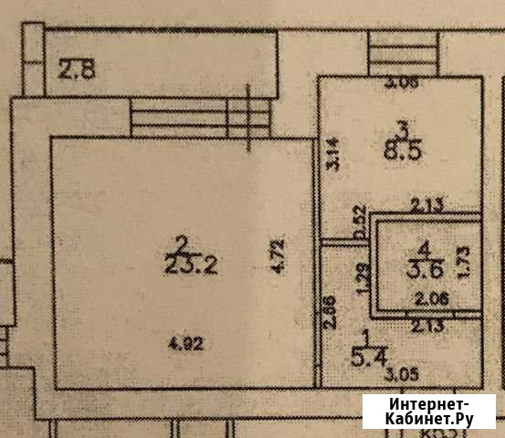 1-комнатная квартира, 43 м², 6/12 эт. на продажу в Кирове Киров - изображение 1