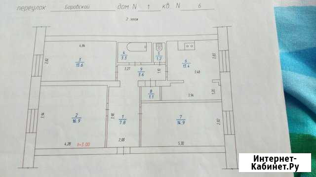 3-комнатная квартира, 76 м², 2/2 эт. на продажу в Прокопьевске Прокопьевск - изображение 1