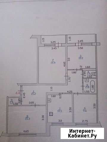 4-комнатная квартира, 82.1 м², 2/9 эт. на продажу в Десногорске Десногорск - изображение 1