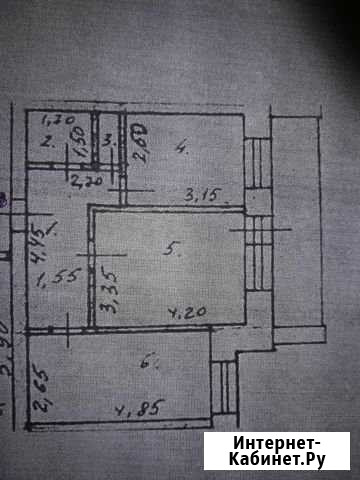 2-комнатная квартира, 46.7 м², 5/9 эт. на продажу в Рубцовске Рубцовск - изображение 1