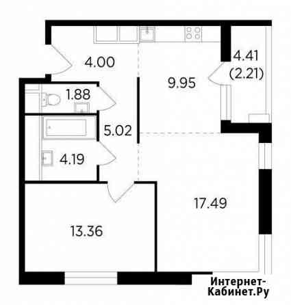 2-комнатная квартира, 58.1 м², 12/25 эт. на продажу в Одинцово Одинцово