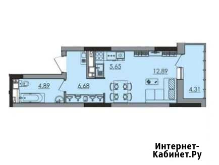 Квартира-студия, 34.3 м², 13/17 эт. на продажу в Перми Пермь - изображение 1