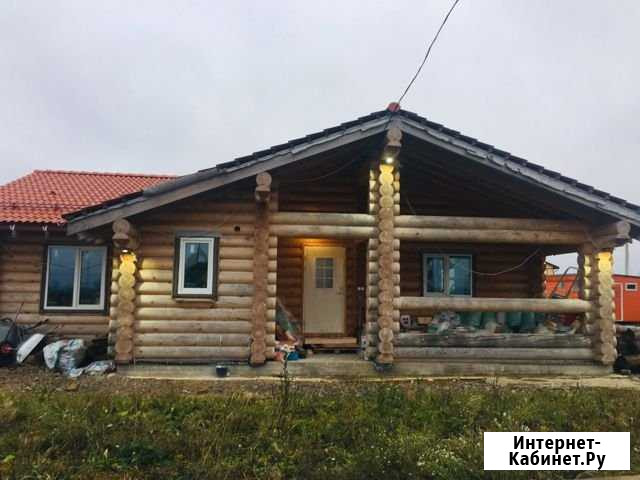 Коттедж 140 м² на участке 8 сот. на продажу в Федоровском Ленинградской области Федоровское - изображение 1