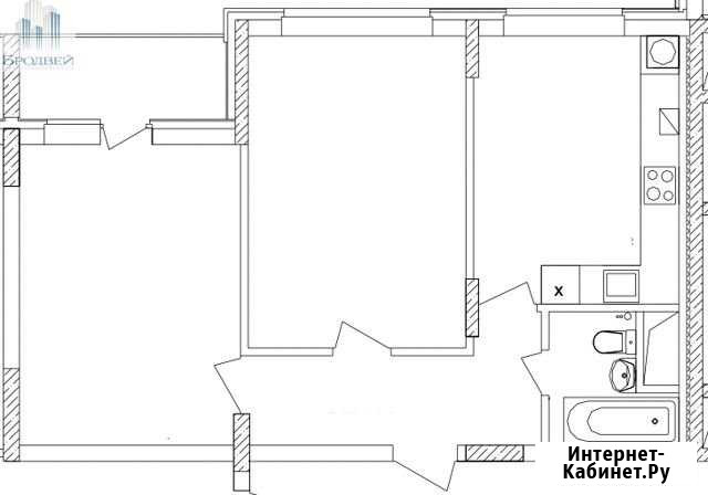 2-комнатная квартира, 60 м², 5/12 эт. на продажу в Твери Тверь - изображение 1