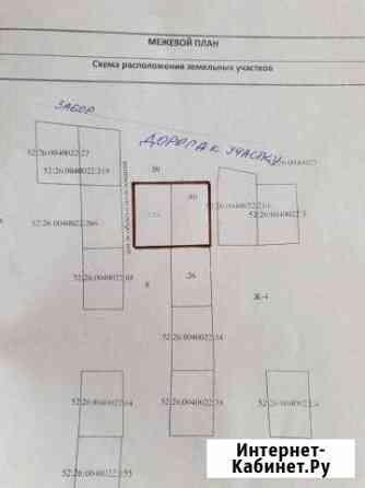 Участок СНТ, ДНП 12 сот. на продажу в Нижнем Новгороде Нижний Новгород