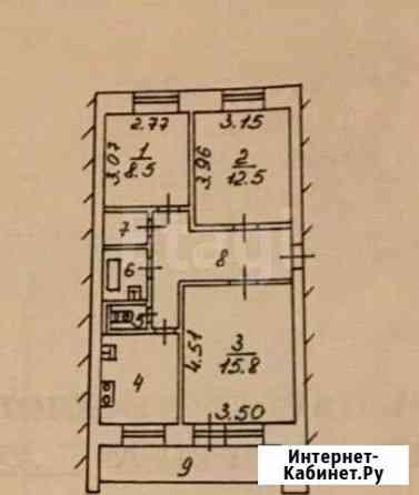 3-комнатная квартира, 59 м², 5/5 эт. на продажу в Сургуте Ханты-Мансийского АО Сургут