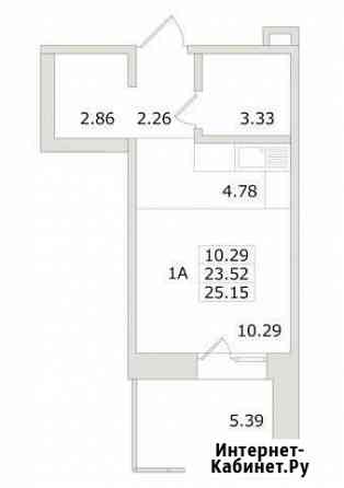 Квартира-студия, 29 м², 3/9 эт. на продажу в Иркутске Иркутск