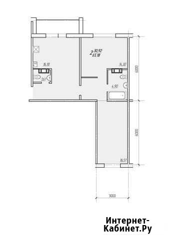 2-комнатная квартира, 65.2 м², 4/10 эт. на продажу в Миассе Миасс - изображение 1