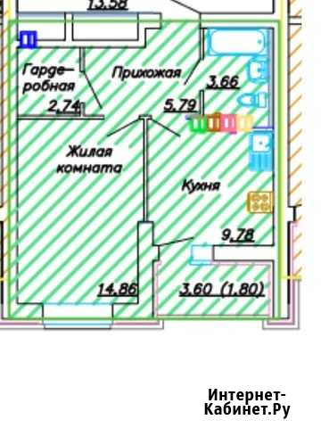 1-комнатная квартира, 37 м², 1/6 эт. на продажу в Оренбурге Оренбург - изображение 1