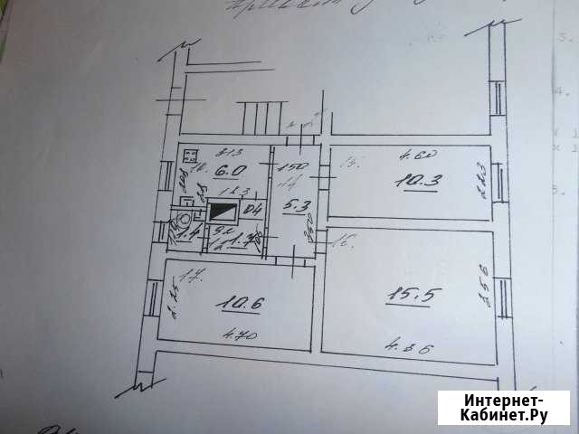 3-комнатная квартира, 52 м², 1/2 эт. на продажу в Самаре Самара - изображение 1