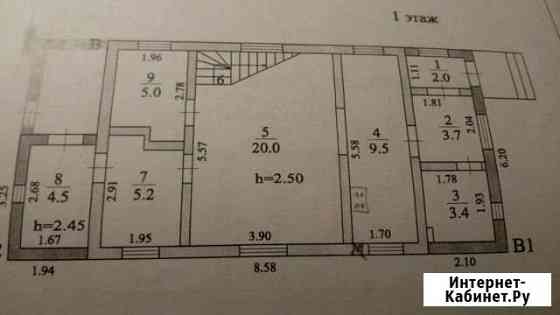 Дом 135 м² на участке 6 сот. в аренду на длительный срок в Королеве Королев