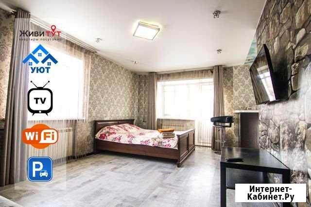 1-комнатная квартира, 42 м², 2/5 эт. в аренду посуточно в Барнауле Барнаул - изображение 1