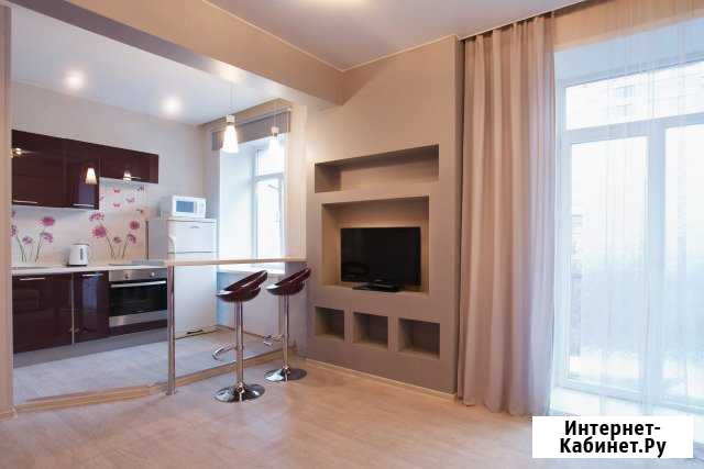 Квартира-студия, 42 м², 4/5 эт. в аренду посуточно в Красноярске Красноярск - изображение 1