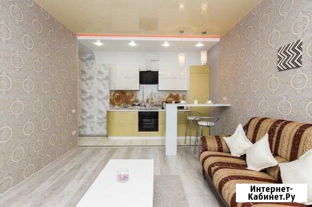 2-комнатная квартира, 56 м², 8/16 эт. в аренду посуточно в Челябинске Челябинск - изображение 1