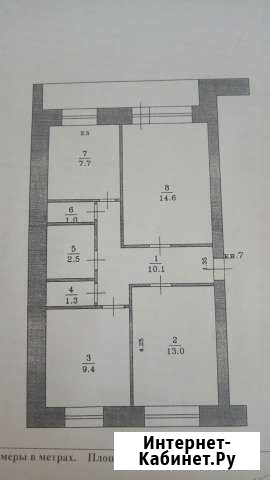 3-комнатная квартира, 60 м², 3/5 эт. на продажу в Вахтане Вахтан - изображение 1