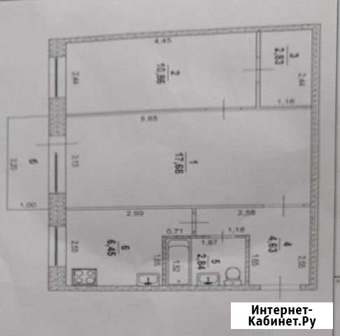 2-комнатная квартира, 46 м², 2/5 эт. на продажу в Ульяновске Ульяновск - изображение 1